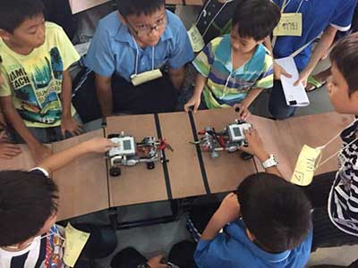 Raise Genius Lego kid museum robot camp 7