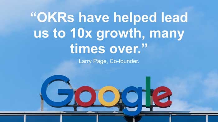 Google use OKRs แทน KPI